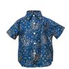 Kids Hopper Hunter | Short Sleeve Shirt | Paisley Patchwork