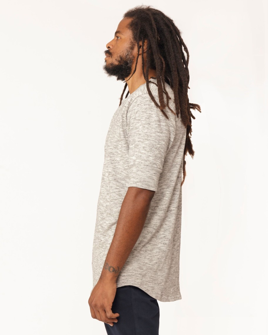 Men 18 Waits Knits | T-Shirts | Hitchhiker Henley | Salt U0026 Pepper Jersey