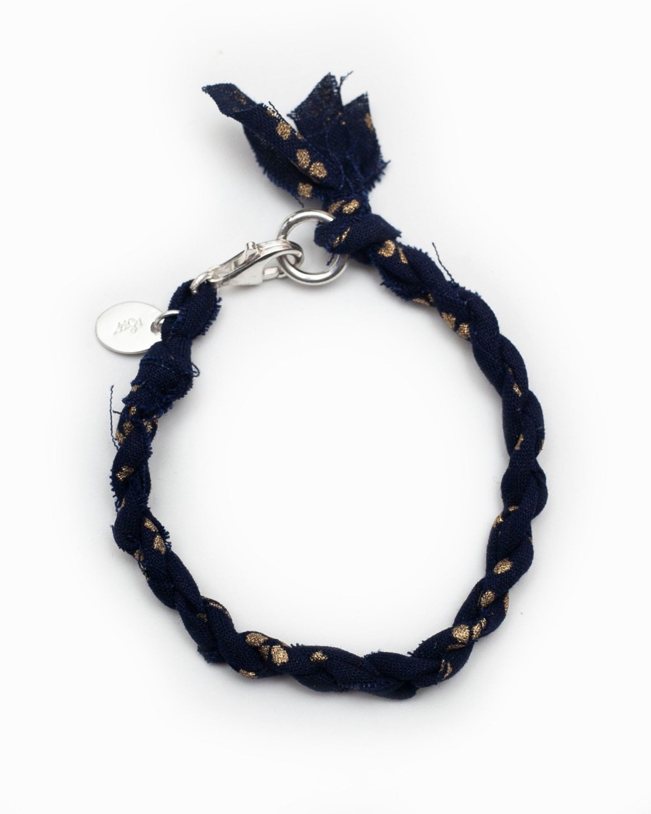 Men 18 Waits Jewelry | Aloha Bracelet | Navy