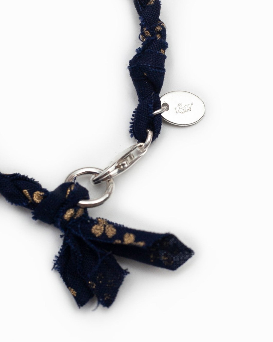 Men 18 Waits Jewelry | Aloha Bracelet | Navy