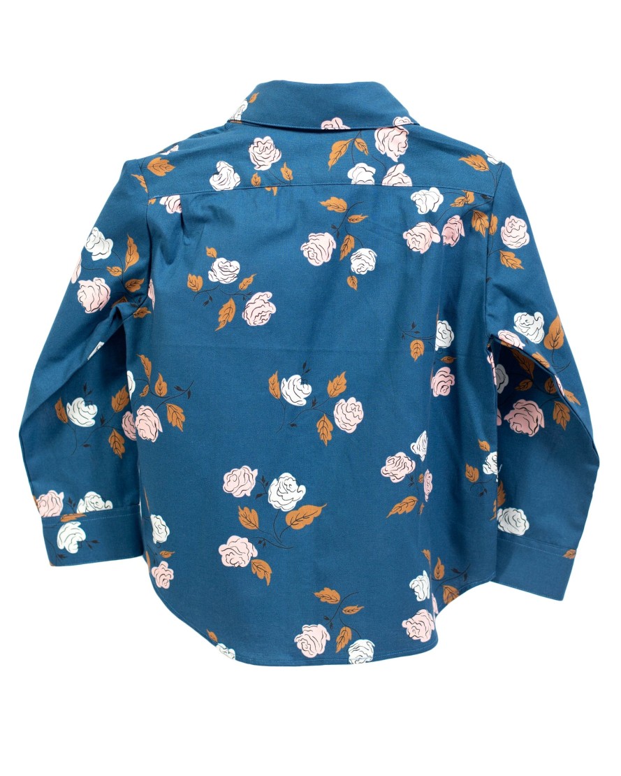 Kids Hopper Hunter | Long Sleeve Shirt | Midnight Roses