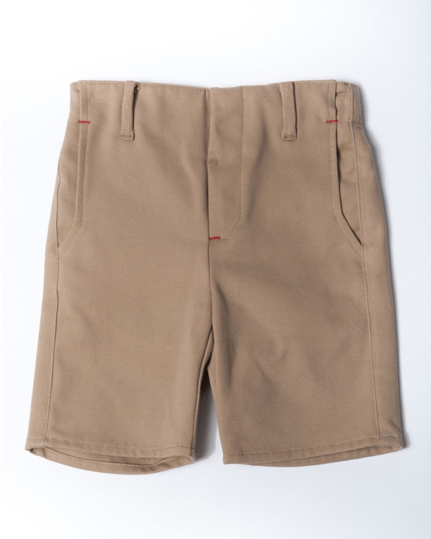 Kids Hopper Hunter | Slim Shorts | Khaki Twill