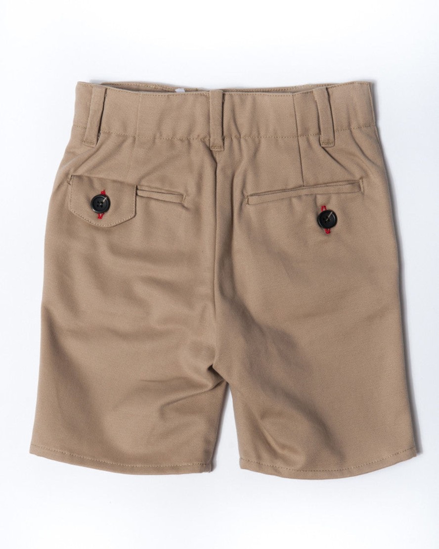 Kids Hopper Hunter | Slim Shorts | Khaki Twill