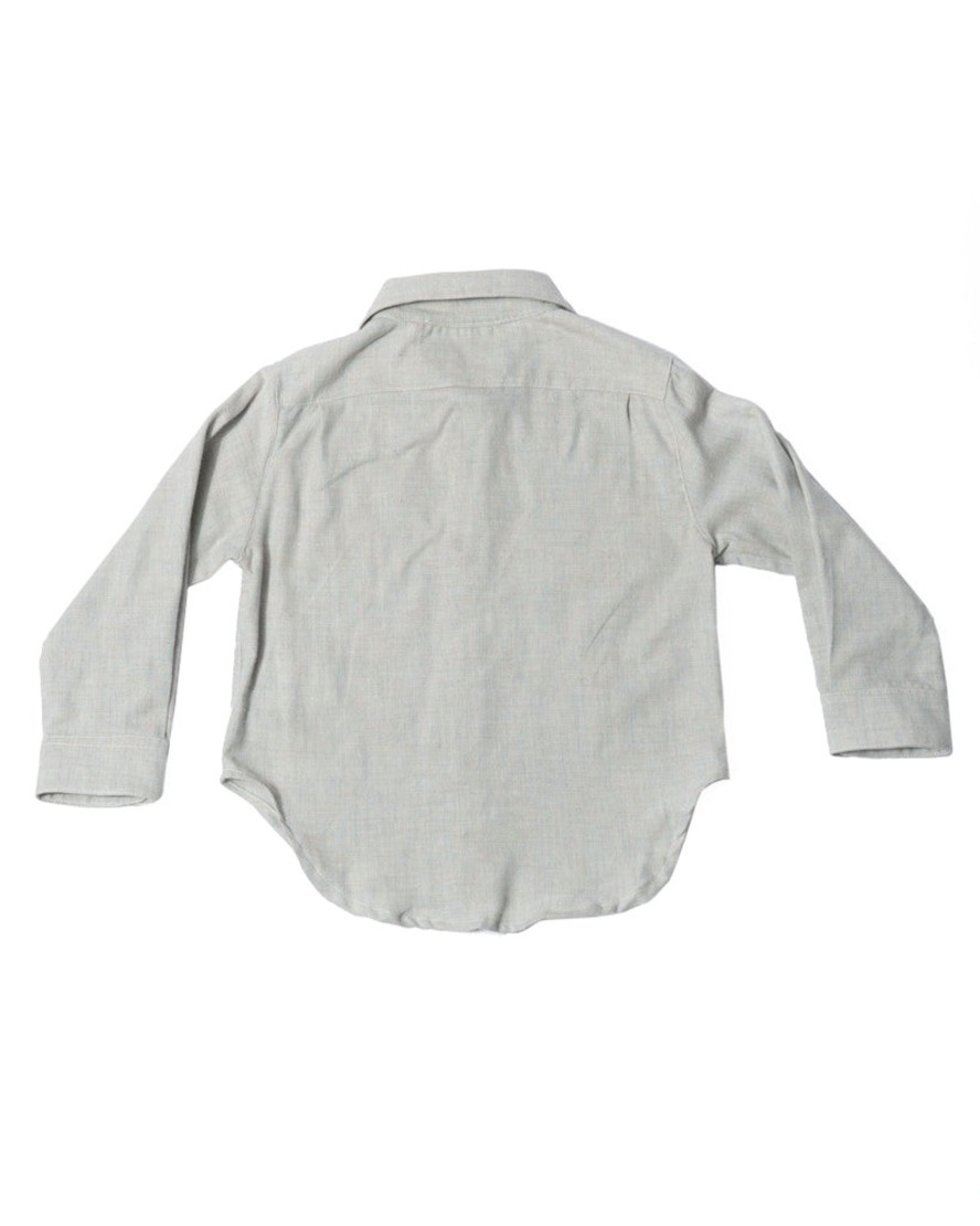 Kids Hopper Hunter | Long Sleeve Shirt | Soft Blue