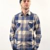 Men 18 Waits Shirts | Woodsman Shirt | Mammoth Flannel - Denim