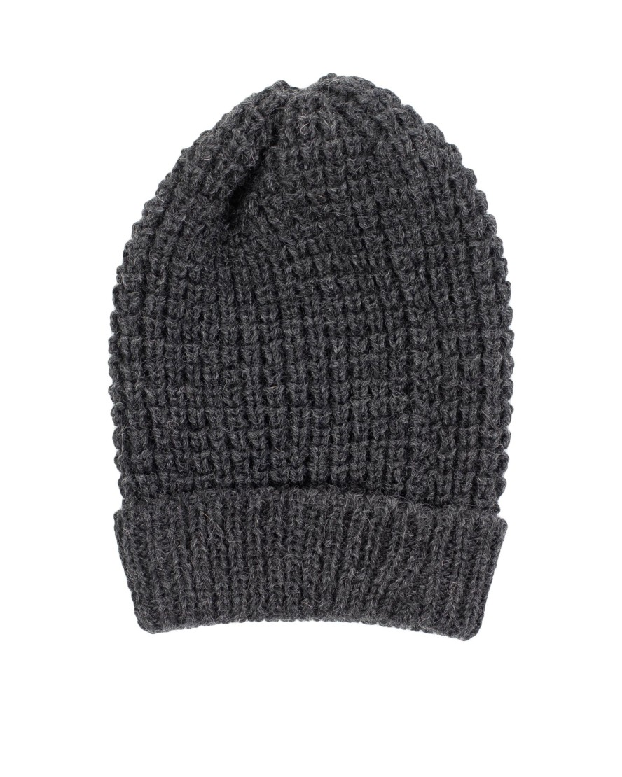 Men 18 Waits Hats & Caps | Wool Toque | Charcoal