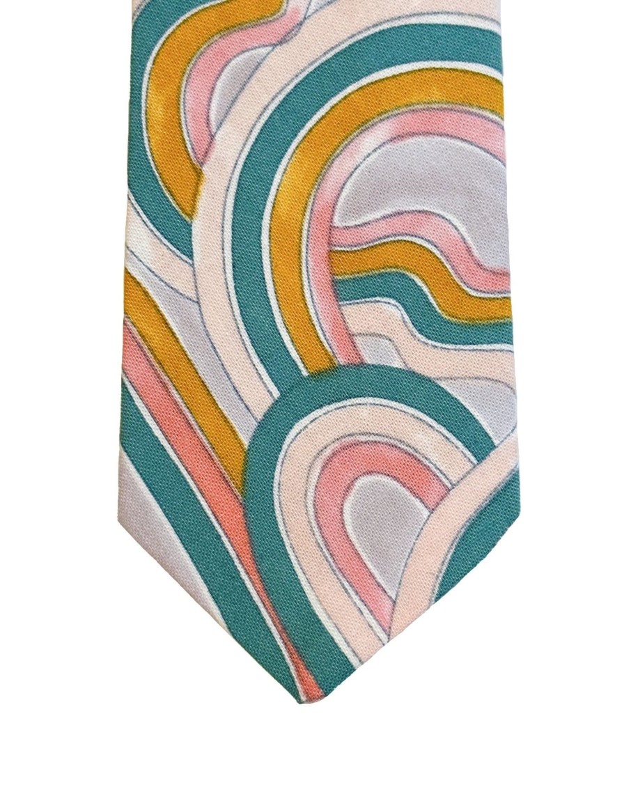 Men 18 Waits Ties & Pocket Squares | The Tie | Pink Garden