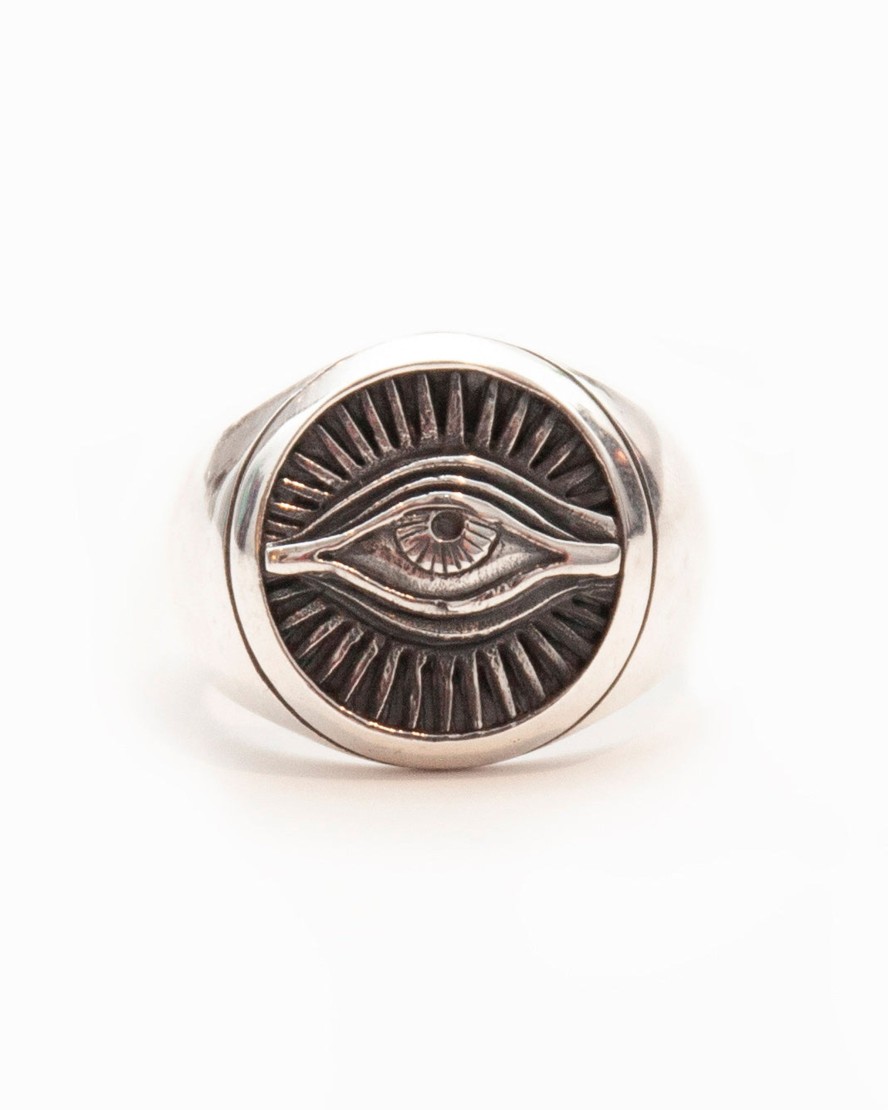 Men 18 Waits Jewelry | Signature Series | Eye See Ring