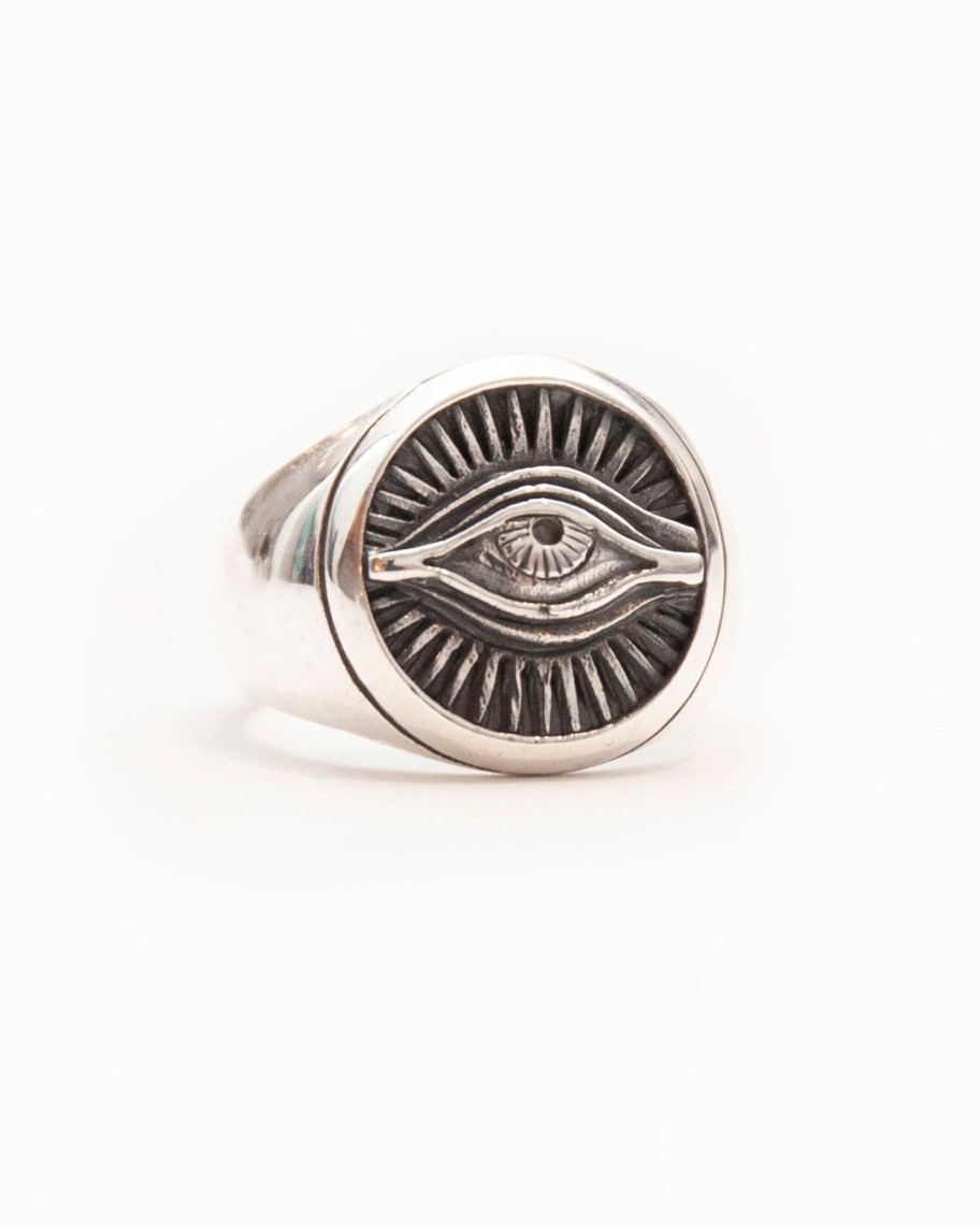 Men 18 Waits Jewelry | Signature Series | Eye See Ring