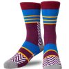 Men Cole + Parker Socks | Burgundy Zags Sock