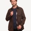 Men 18 Waits Jackets | Weekender Jacket | Dark Oak Wax