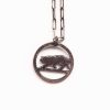 Men 18 Waits Jewelry | Animal Series | Cougar Necklace