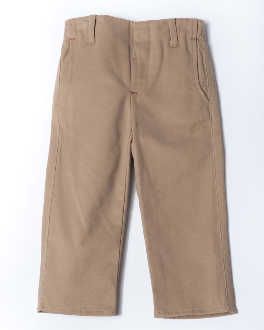 Kids Hopper Hunter | Slim Trouser | Khaki Twill