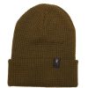 Men 18 Waits Hats & Caps | The Toque | Olive Waffle Knit