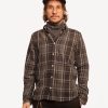 Men 18 Waits Shirts | Long Sleeve Dylan Shirt | Baja Plaid Ash