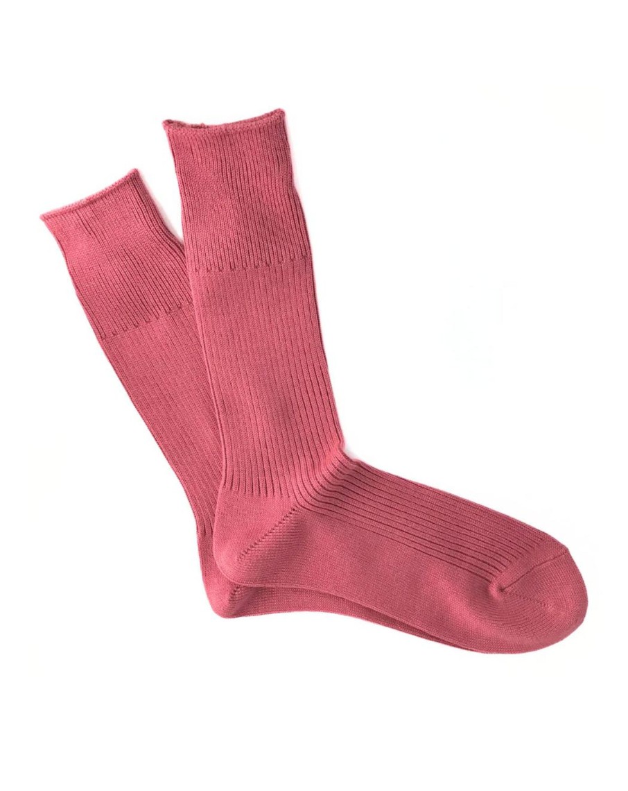 Men Anonymous Ism Socks | Anonymous Ism Socks | Brilliant Crew - Pink