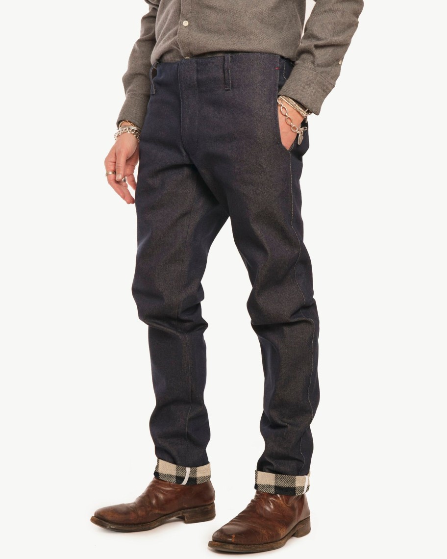 Men 18 Waits Trousers | Lined Field Pant | Denim