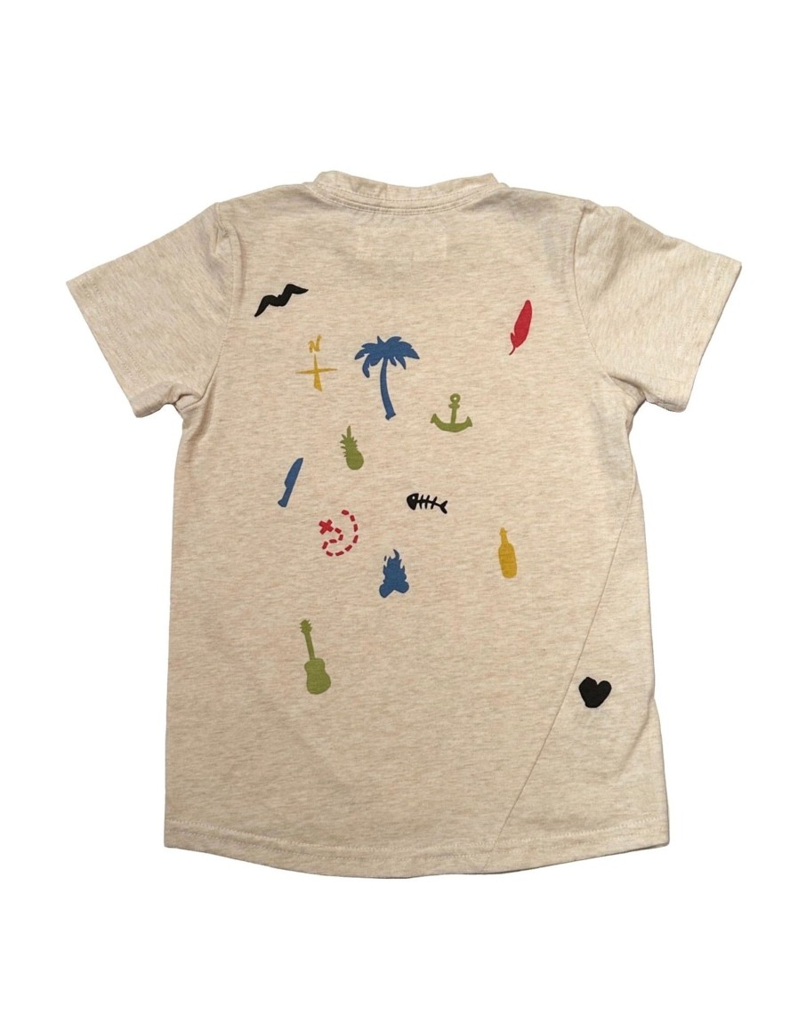 Kids Hopper Hunter | Skip Tee | Castaways | Heather Almond