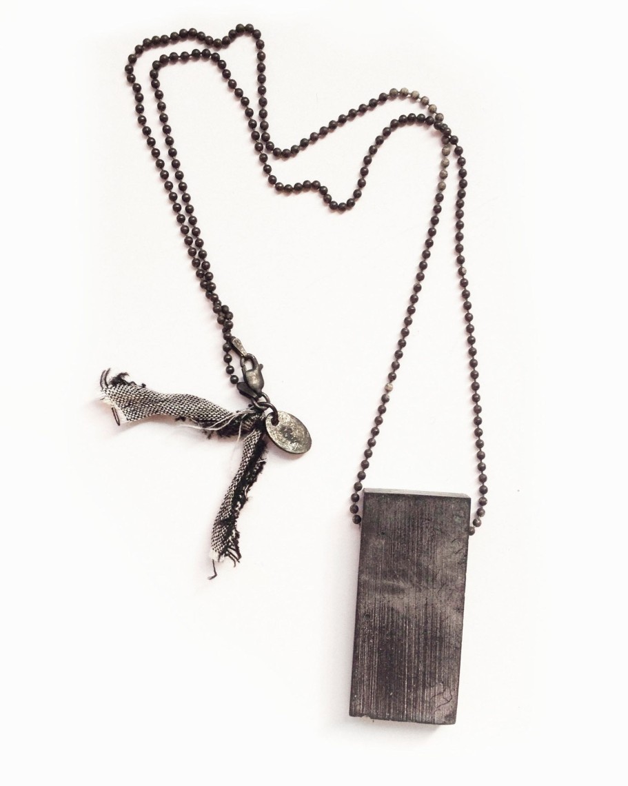 Men 18 Waits Jewelry | Joel Tellier X 18 Waits - Thin Slate