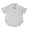 Kids Hopper Hunter | Short Sleeve Shirt | Soft Blue