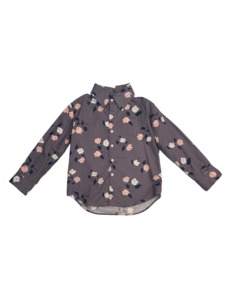 Kids Hopper Hunter | Long Sleeve Shirt | Shadow Roses