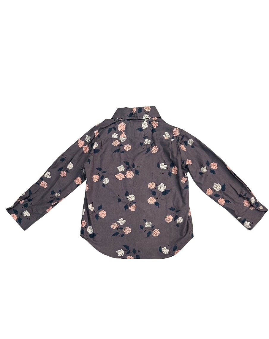 Kids Hopper Hunter | Long Sleeve Shirt | Shadow Roses