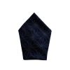 Men 18 Waits Ties & Pocket Squares | Pocket Square | Deep Indigo Burst