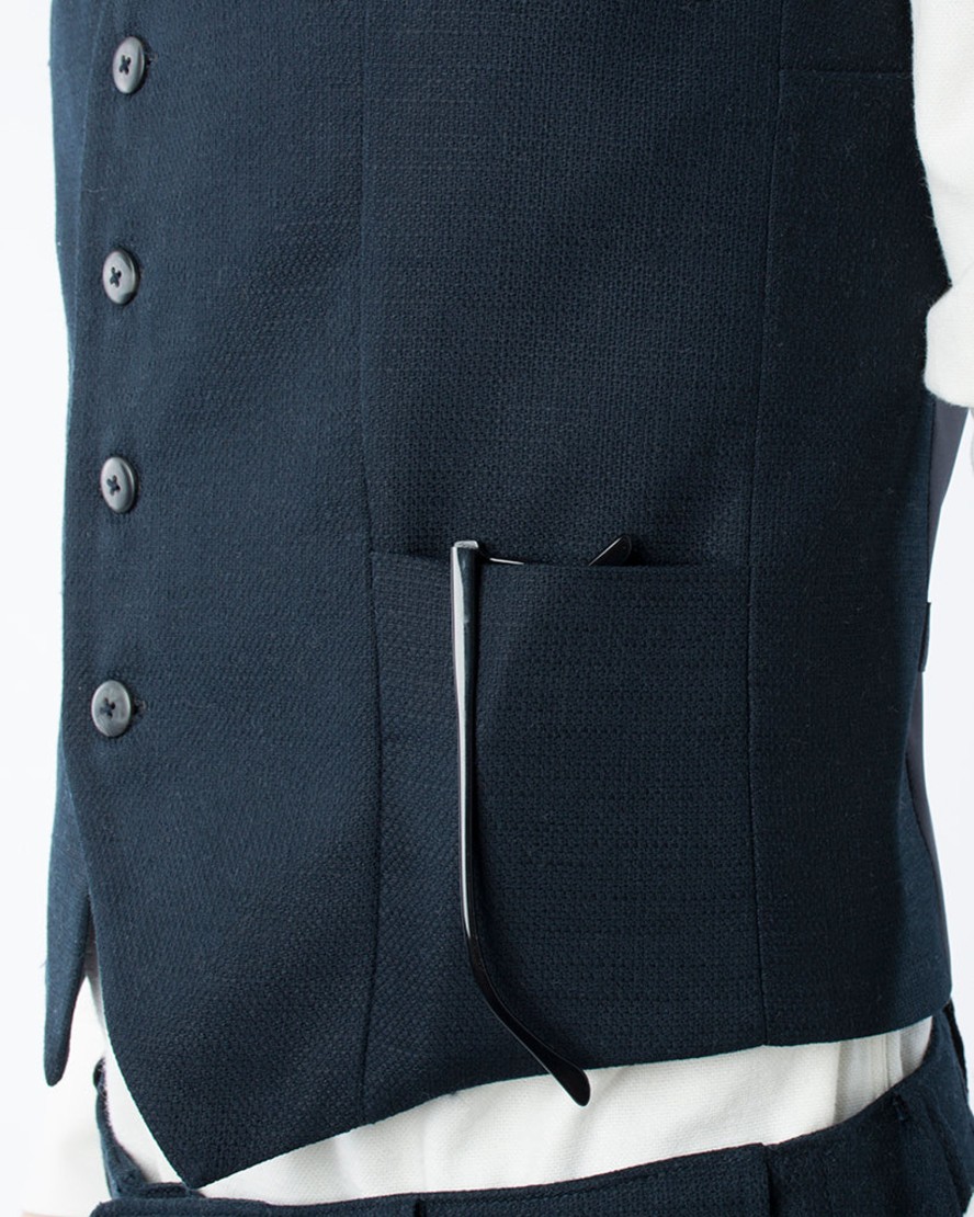 Men 18 Waits | Vest | Midnight Weave