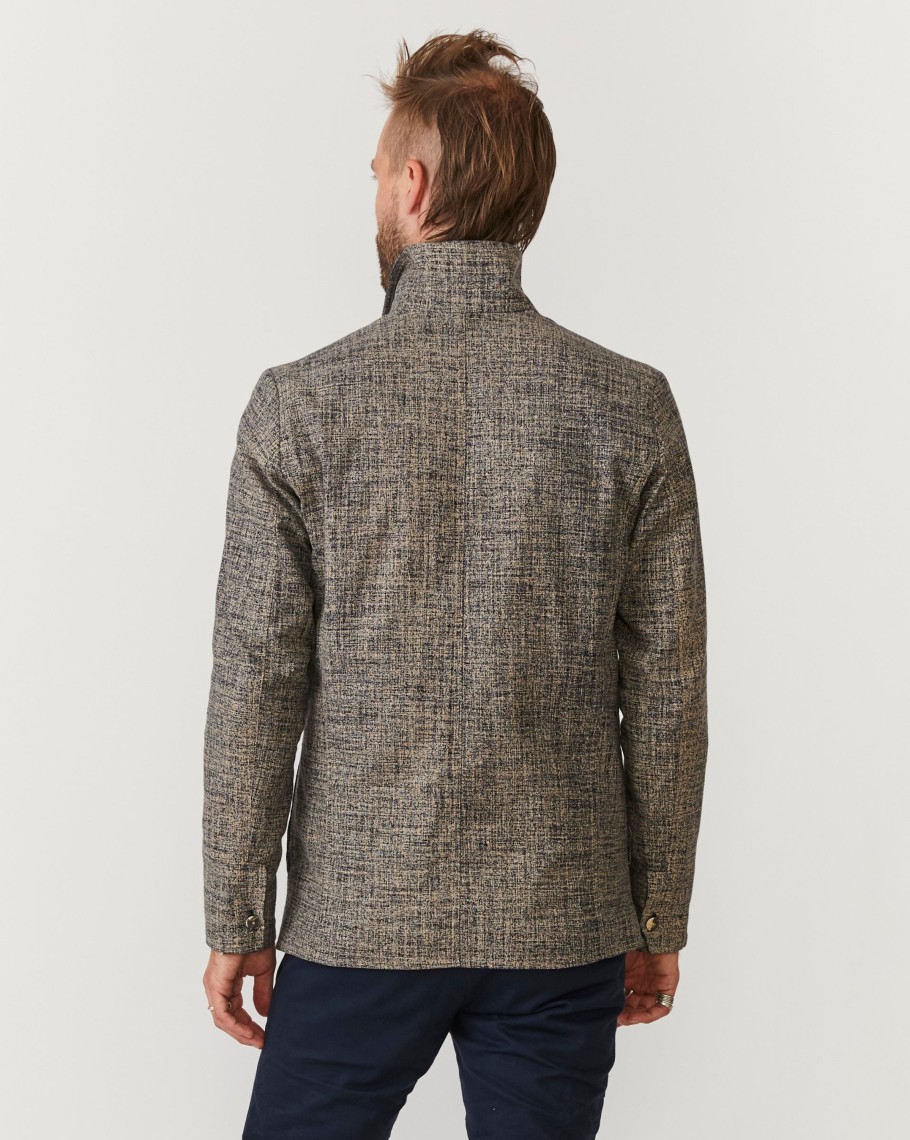 Men 18 Waits Jackets | Baumer | Indigo Storm