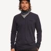 Men 18 Waits Knits | T-Shirts | Raglan Pocket Tee | Navy Hemp