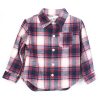 Kids 18 Waits | Long Sleeve Shirt | Vintage Red Plaid