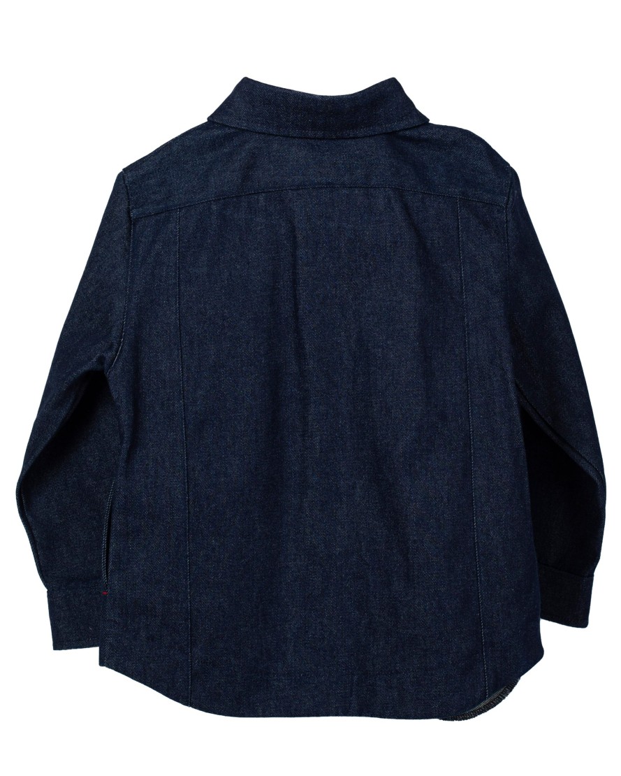 Kids Hopper Hunter | Weekender Jacket | Raw Indigo Denim