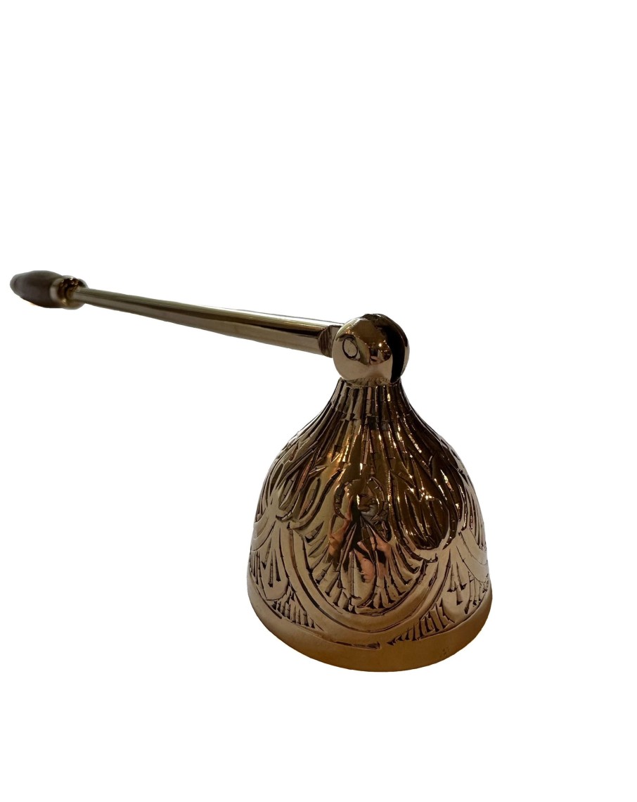 Men 18 Waits Home | Candle Snuffer | Large | Brass