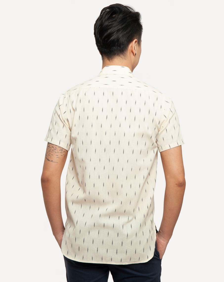 Men 18 Waits Shirts | Short Sleeve Neuwirth Shirt | Bali Wisps