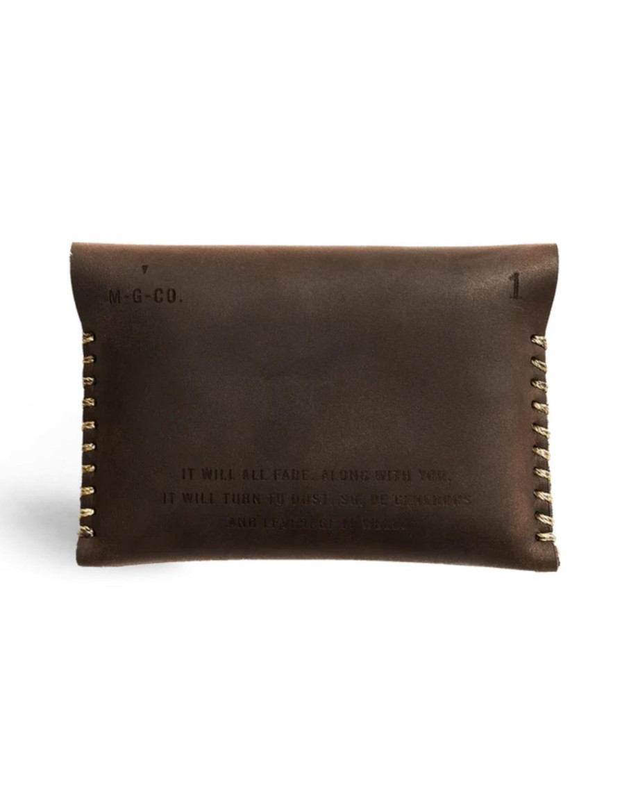 Men Miscellaneous Goods Leather Goods | Misc Goods | Slim Tuck Wallet | Dark Brown