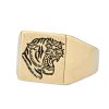 Men LHN Jewelry | Lhn | Tiger Signet Ring