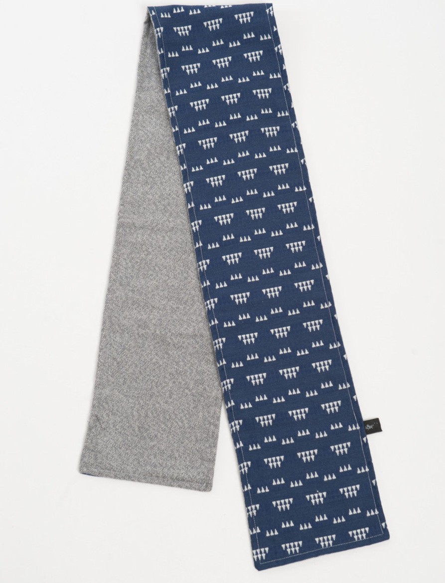 Kids Hopper Hunter | Woven Scarf | Mountains/Soft Grey