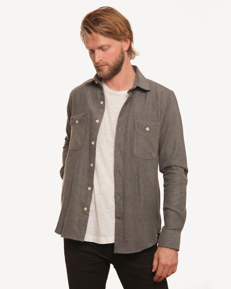 Men 18 Waits Shirts | Woodsman Shirt | Smokey Flannel