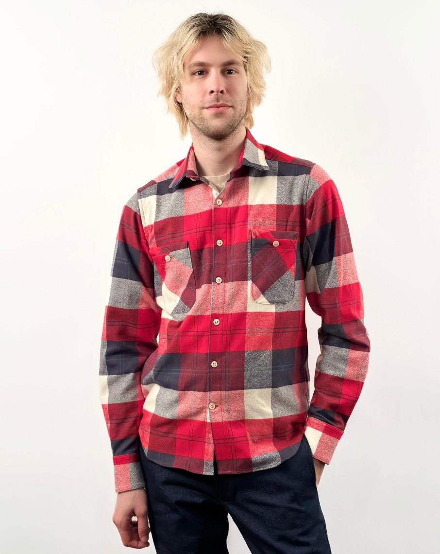 Men 18 Waits Shirts | Woodsman Shirt | Mammoth Flannel - Americana