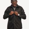 Men 18 Waits Jackets | Weekender Jacket | Black Herringbone Hemp