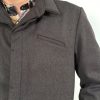 Men 18 Waits Jackets | Classic Trench | Mute Grey Wool