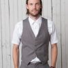 Men 18 Waits | The Hunter Vest | Smooth Grey Twill