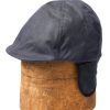 Kids Hopper Hunter | Duckbill Cap | Navy Waxed Cotton