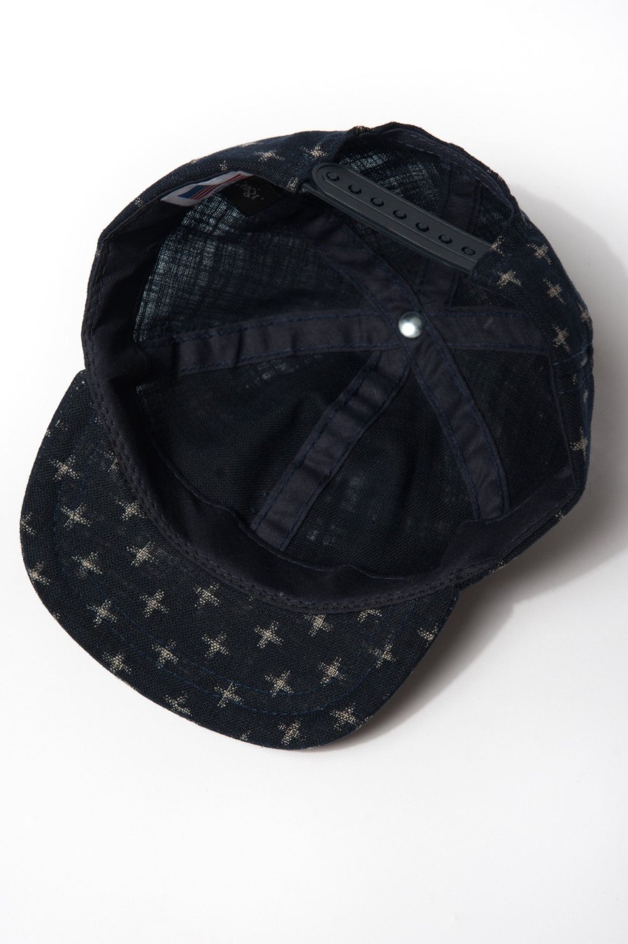 Kids Hopper Hunter | Camp Cap | Indigo Crosshatch