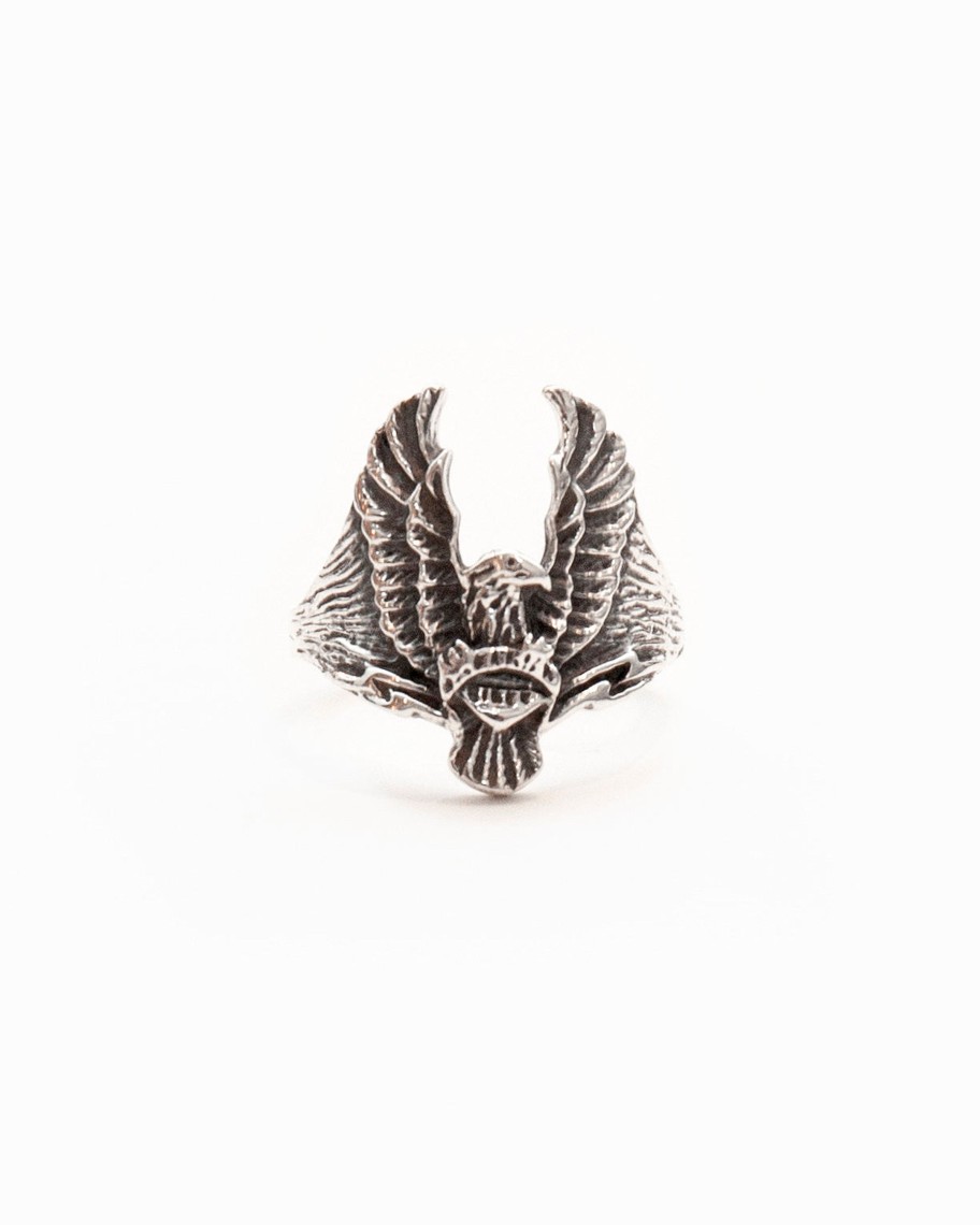 Men 18 Waits Jewelry | Nature Series | Eagle Ring