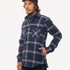 Men 18 Waits Shirts | Woodsman Shirt | Blue Tahoe Flannel