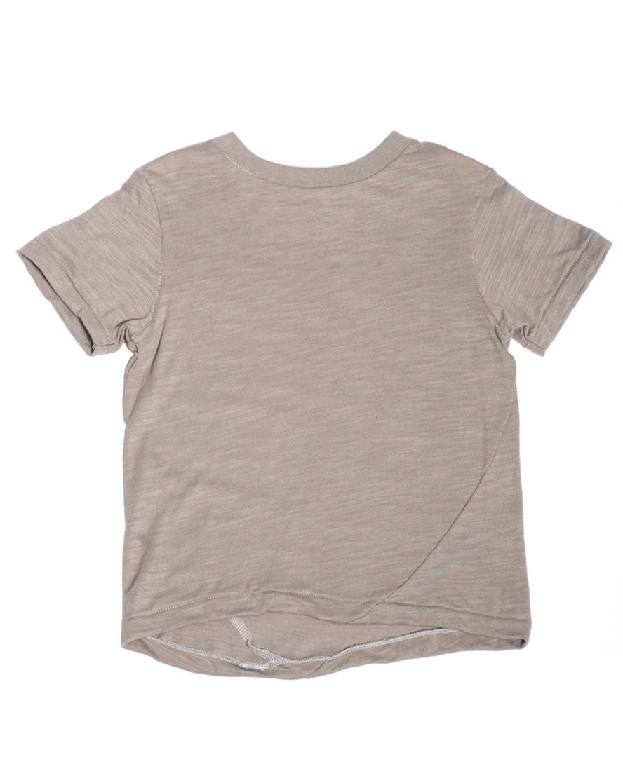 Kids Hopper Hunter | Skip Tee | Grey Slub Jersey