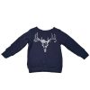 Kids Hopper Hunter | Crew Sweater | Midnight Buck