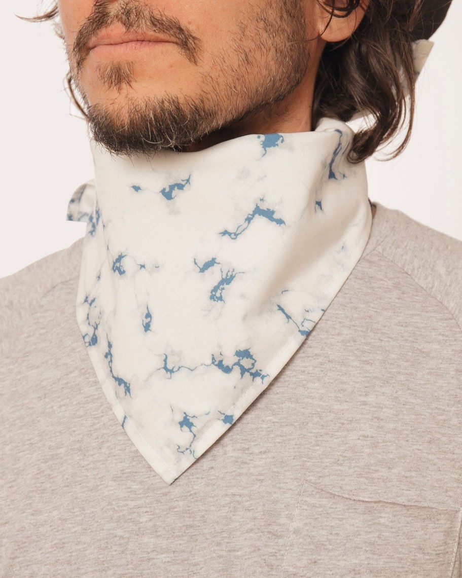 Men 18 Waits Bandanas | Brakeman Bandana | Tie Dye Sky