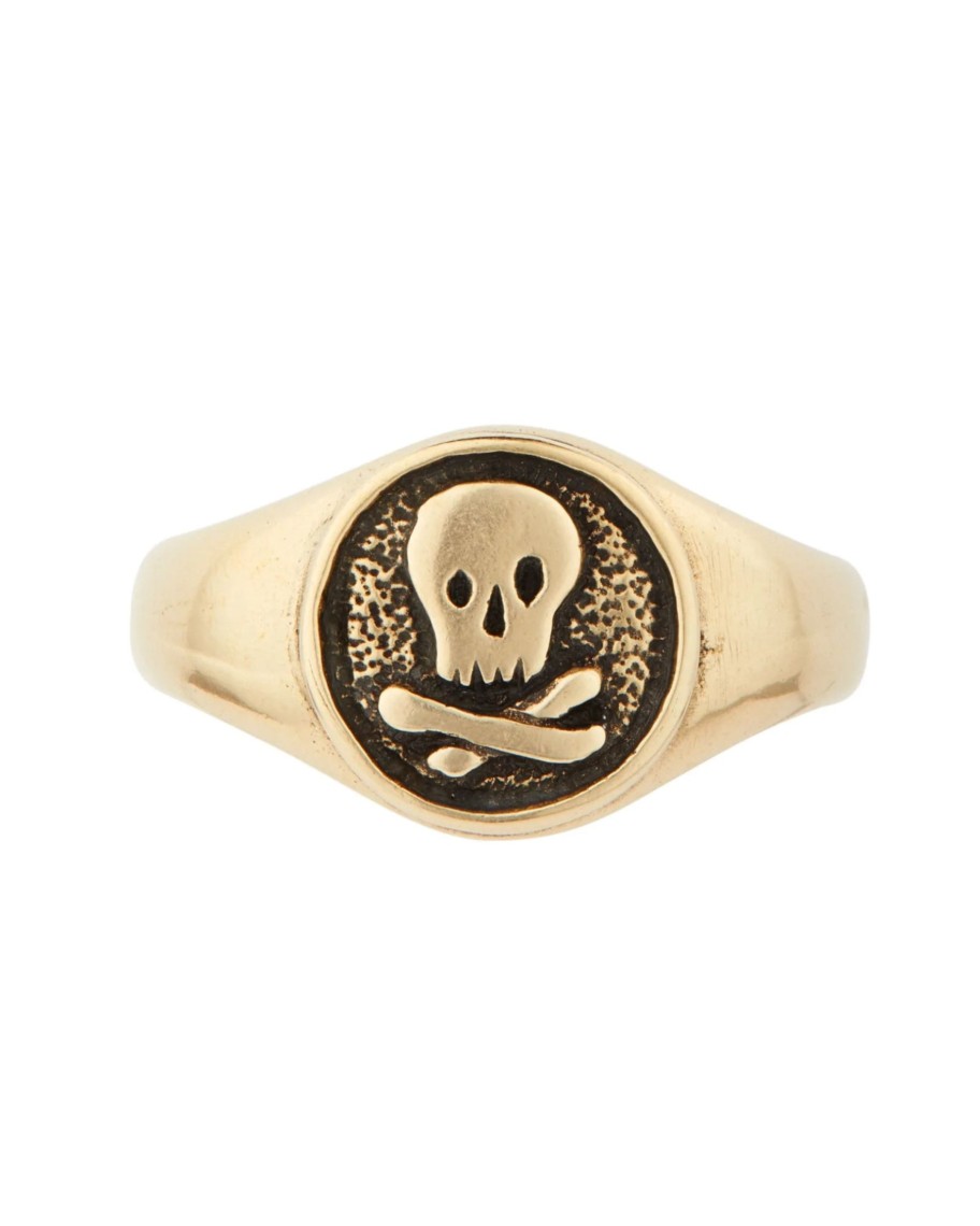 Men LHN Jewelry | Lhn | Mini Skull Ring